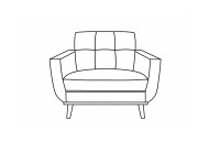 G'Digio Cassius - Armchair