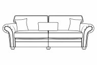 Bentincks Crosby - 4 Seater Sofa (Split)