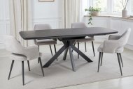 Furniture Link Braxton - Extending Rectangular Dining Table