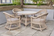 Pacific Lifestyle Pembury - 4 Seater Dining Set