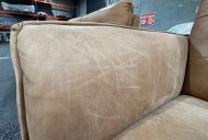 Clearance Bolero Large Sofa Powered Recliner Leather