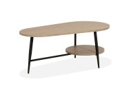 Maxfurn Cark - Organic Coffee Table with Shelf