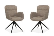 Maxfurn Arksey - Swivel Carver Dining Chair