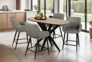 Maxfurn Netley - Danish Oval Bar Table