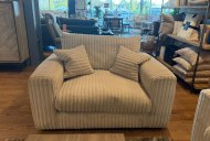 Clearance Ravelle XL Sofa & Snuggler Bundle