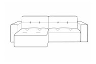Italia Living Gadoni - Chaise Sofa