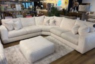 Clearance Ravelle Bundle - XL Corner Group, Snuggler, and Large Footstool