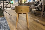 Clearance Sorrel Round Side Table