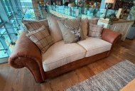 Clearance Dalton Bundle - 3 Seater, 2 Seater, Stool, and Armchair