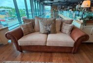 Clearance Dalton Bundle - 3 Seater, 2 Seater, Stool, and Armchair