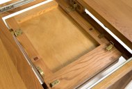 Furniture Link Hamilton - Round Extending Dining Table