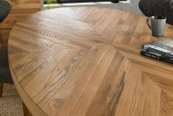 Bentley Designs (UK) Ltd Eclipse - Oval Dining Table (Metal Leg)