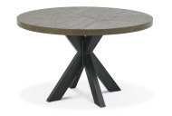 Bentley Designs (UK) Ltd Eclipse - Round Dining Table (Metal Leg)