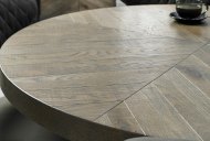 Bentley Designs (UK) Ltd Eclipse - Round Dining Table (Metal Leg)