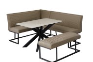 Indus Valley Austin - Sand Corner Dining Set
