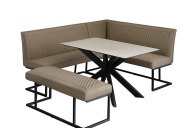 Indus Valley Austin - Sand Corner Dining Set