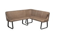 Indus Valley Houghton - Tan Corner Dining Bench