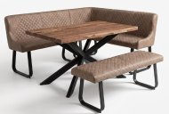 Indus Valley Houghton - Tan Corner Dining Set