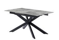 Indus Valley Austin - Rectangular Extending Dining Table (Grey)