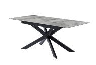 Indus Valley Austin - Rectangular Extending Dining Table (Grey)