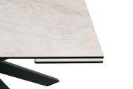 Indus Valley Austin - Rectangular Extending Dining Table (Sand)