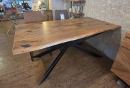 Clearance Raven Live Edge Dining Table - 175cm