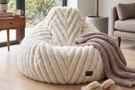 rucomfy Beanbags Snowden - Faux Fur Slouch Beanbag