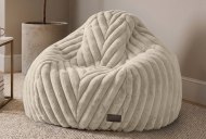 rucomfy Beanbags Snowden - Faux Fur Slouch Beanbag