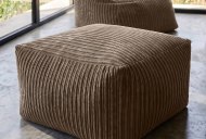 rucomfy Beanbags Pennine - Jumbo Cord Ottoman Beanbag