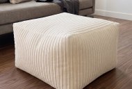 rucomfy Beanbags Pennine - Jumbo Cord Ottoman Beanbag