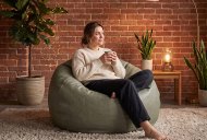 rucomfy Beanbags Nevis - Vegan Leather Classic Beanbag