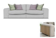 Whitemeadow Cromer - Extra Large Sofa (Split)