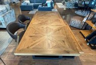 Clearance Ingot Bundle - Extending Dining Table, Bench, and Chairs
