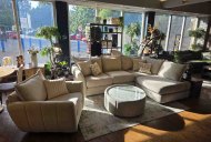 Clearance Coniston Bundle - Corner Group, Swivel Chair, and Swivel Table