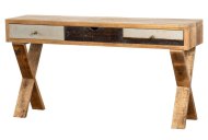 Remus Industrial Console With Cross Leg