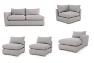 Whitemeadow Moretti XL U Shape Corner Chaise Group (Modular)