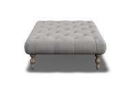 Whitemeadow Sutton - Deep Square Buttoned Stool