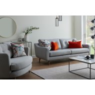 Linton Large Sofa - Fellini Platinum