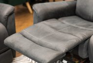 Addison Slate Recliner Sofa Footrest