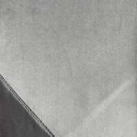 Grade B Plush Velvet Slate with Contrast Piping