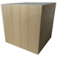 Square Wood Natural (H10cm)